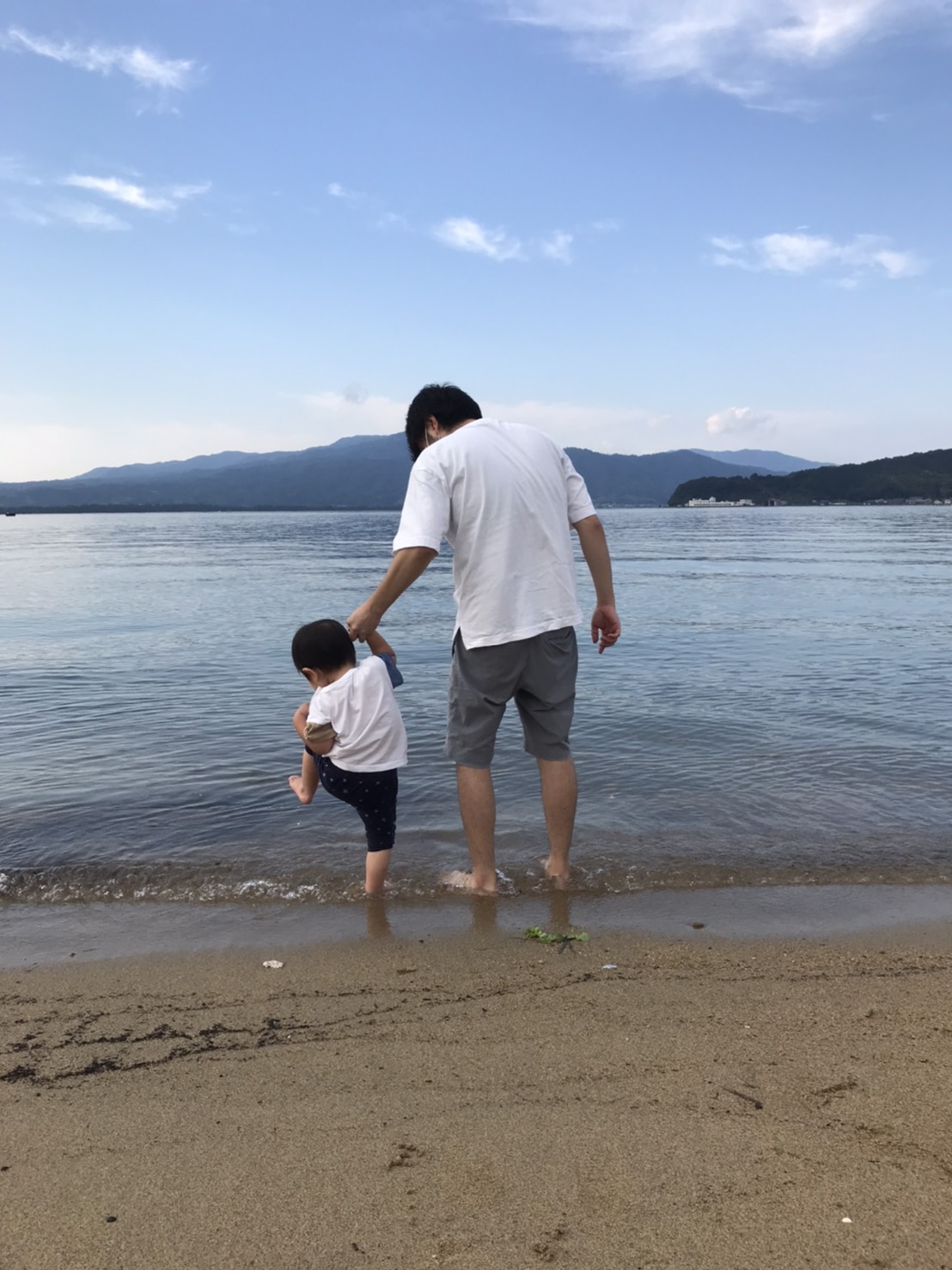 初めての海