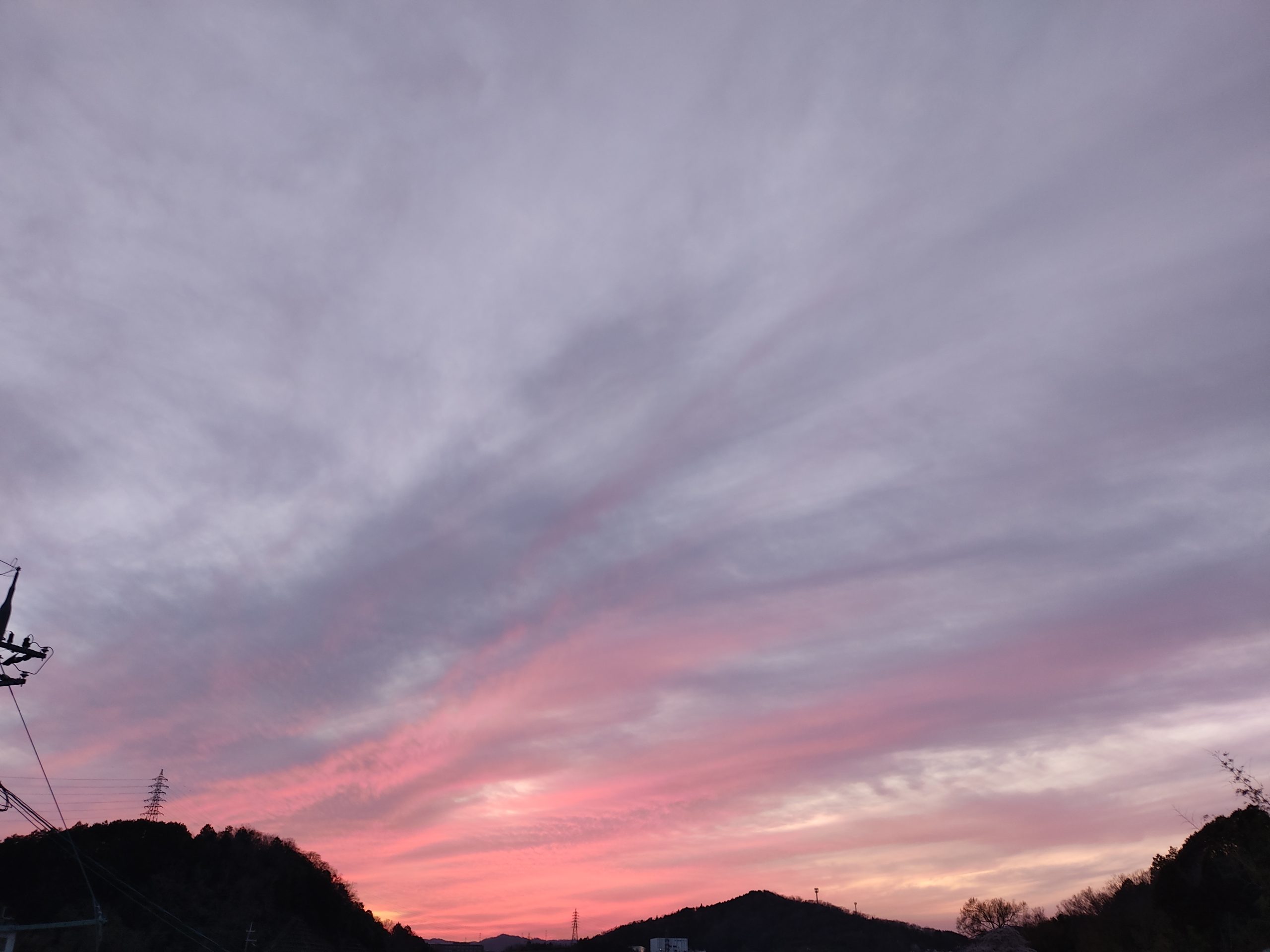 春夕焼け